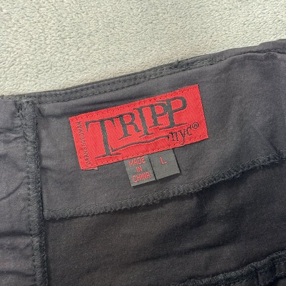 TRIPP NYC Daang Goodman Grunge Pleated Garter Straps Mini Skirt Rave Whimsygoth - Picture 7 of 10